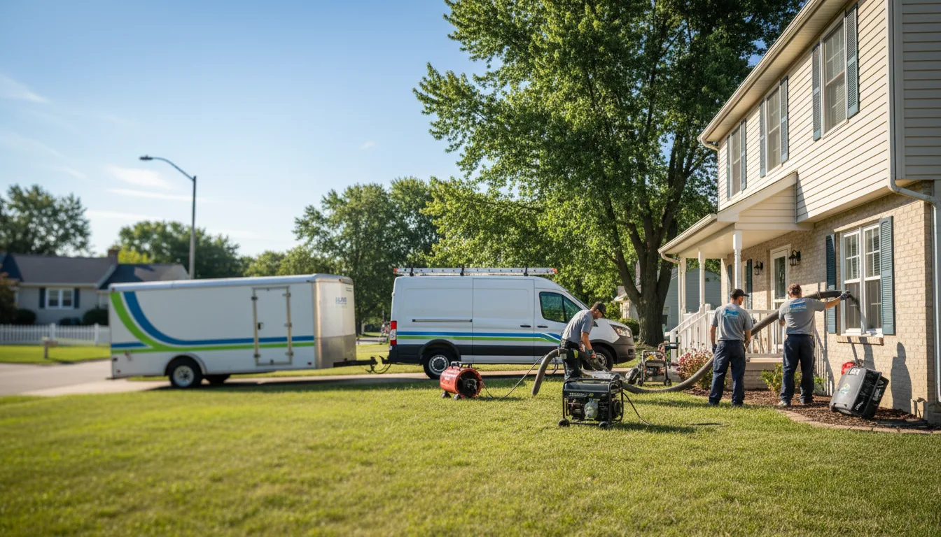 Flooded Basement Restoration And Cleanup With Repair in Lowell, WI near me